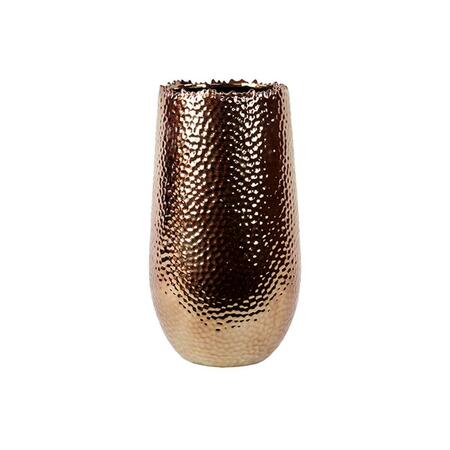 URBAN TRENDS COLLECTION Ceramic Vase-Copper 11403